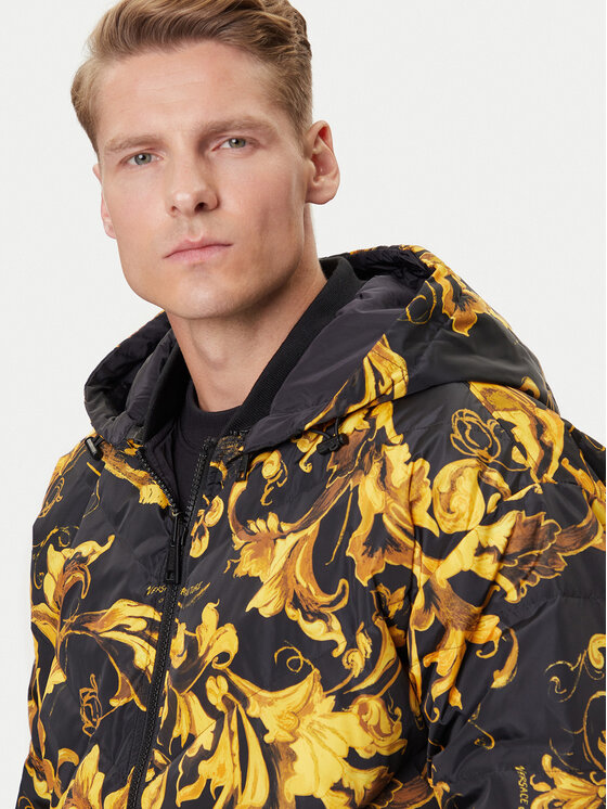 Versace Jeans Couture Versace Jeans Couture Μπουφάν πουπουλένιο 79GAUD16 CQSD3 Μαύρο Regular Fit