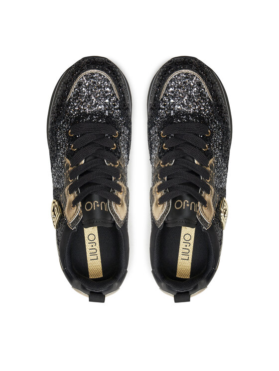 Liu Jo Liu Jo Sneakersy Maxi Wonder 01 BF4001 TX007 Černá