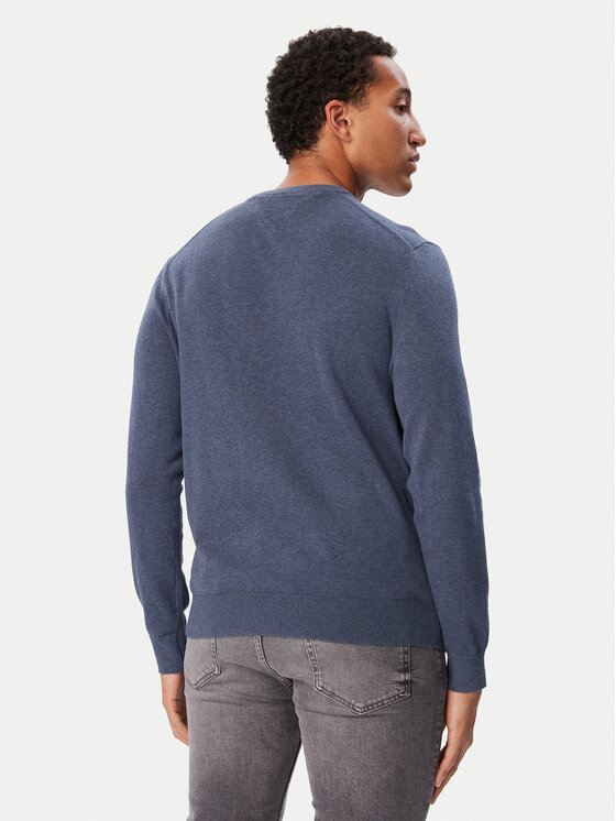 Tommy Hilfiger Tommy Hilfiger Sweter Essential Ssnl MW0MW39999 Niebieski Regular Fit