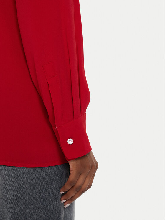 Marella Marella Camicia Nastro 2423116181 Rosso Regular Fit