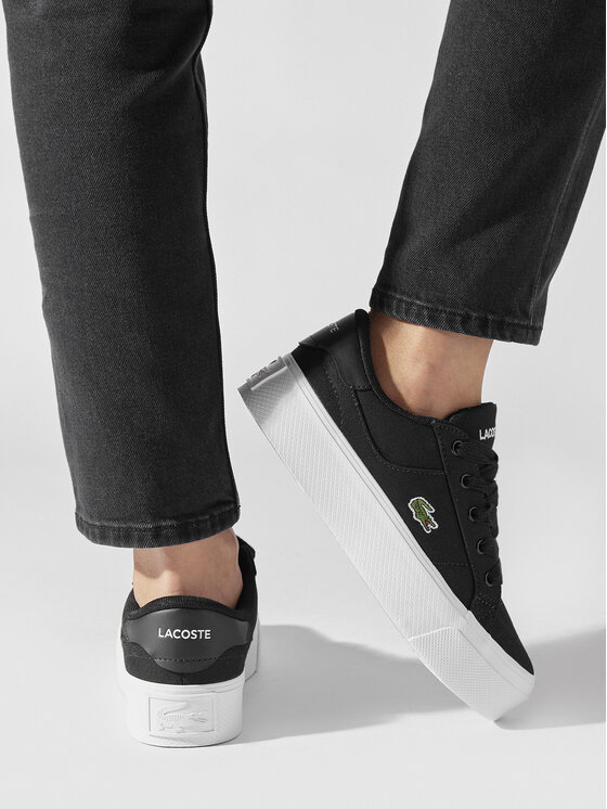 Lacoste Lacoste Сникърси Ziane Platform 123 2 Cfa 745CFA0012312 Черен