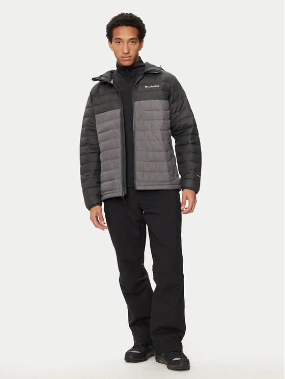Columbia Columbia Зимно яке Powder Lite™ II 2086944 Сив Regular Fit