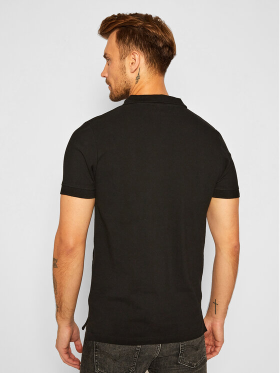Ellesse Ellesse Polo Montura SHS04475 Crna Regular Fit
