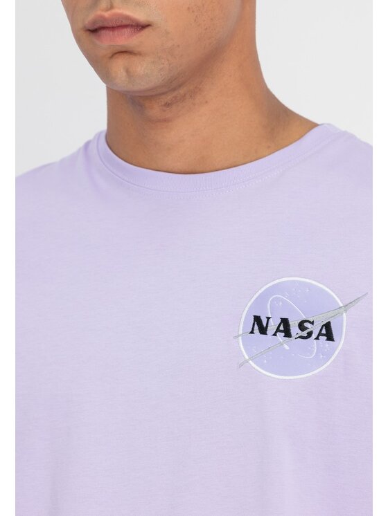 Alpha Industries Alpha Industries T-Shirt AI.176507-664-XXL Fioletowy Basic Fit