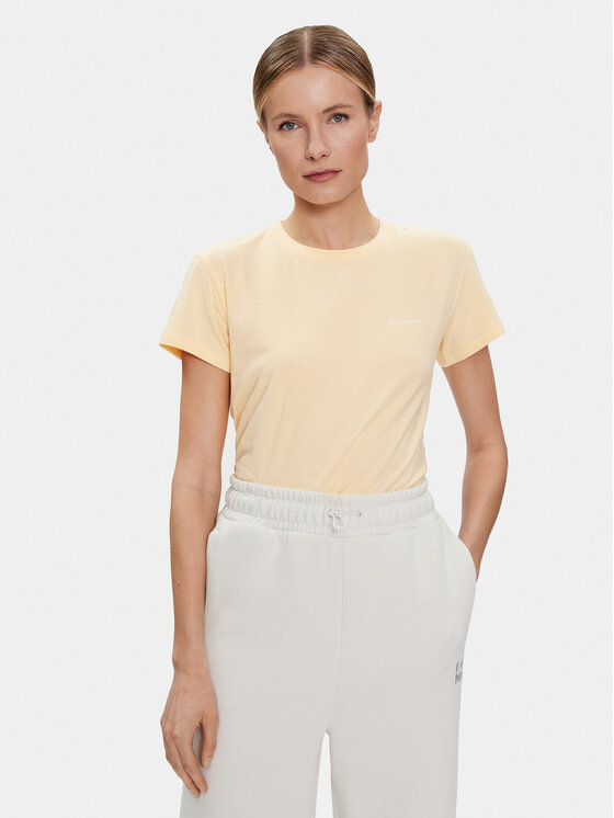 Columbia T-shirt Sun Trek Graphic 1931753 Giallo Regular Fit, taglia : L