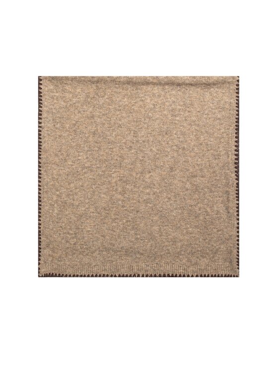 ALLORA BE UNIQUE ALLORA BE UNIQUE Sciarpa 100% wełna Beige