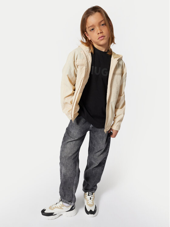 HUGO HUGO Футболка G00333 S Чорний Regular Fit