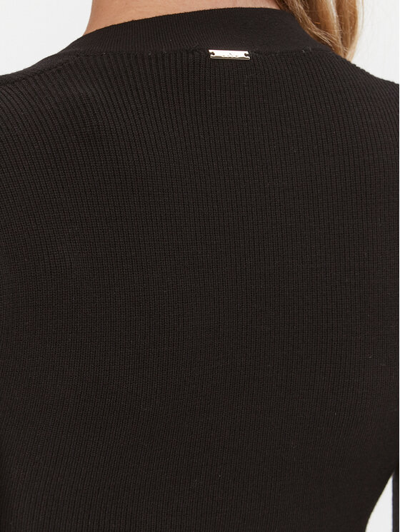 Liu Jo Liu Jo Φόρεμα υφασμάτινο MF3381 MA18F Μαύρο Slim Fit
