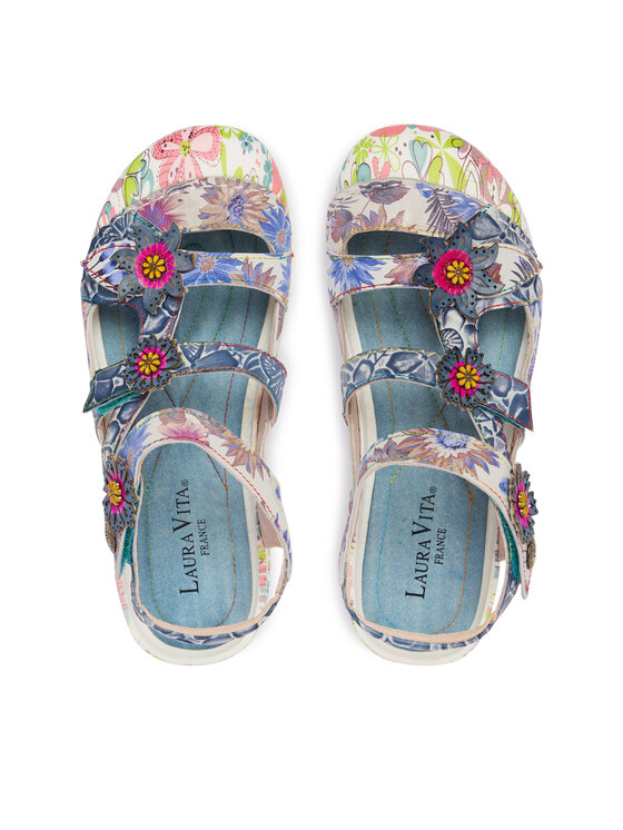 Laura Vita Laura Vita Босоніжки Beczierso 33 Голубий