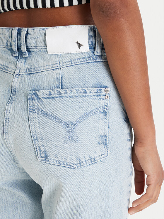 Patrizia Pepe Patrizia Pepe Jeans hlače 8P0803/D1WZB-CB01 Modra Regular Fit
