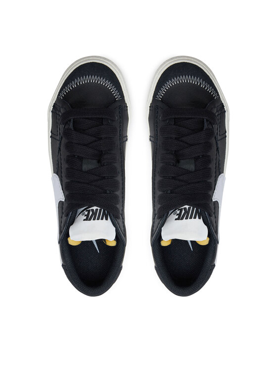 Nike Nike Sneakersy Blazer Low '77 Jumbo FD9858 001 Czarny