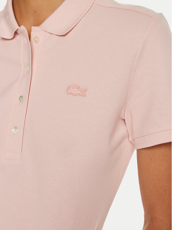 Lacoste Lacoste Tricou polo PF5462 Roz Slim Fit