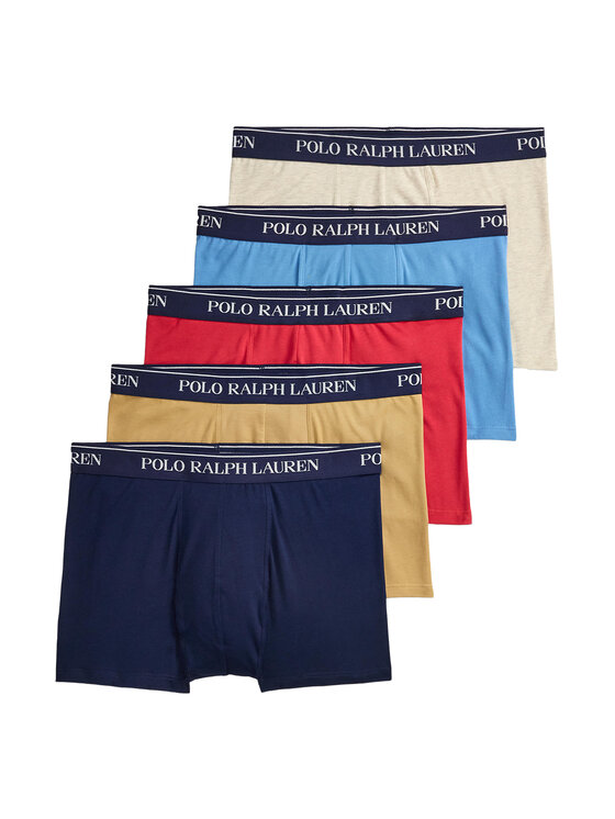 Polo Ralph Lauren Komplet 5 par bokserek 714864292019 Kolorowy