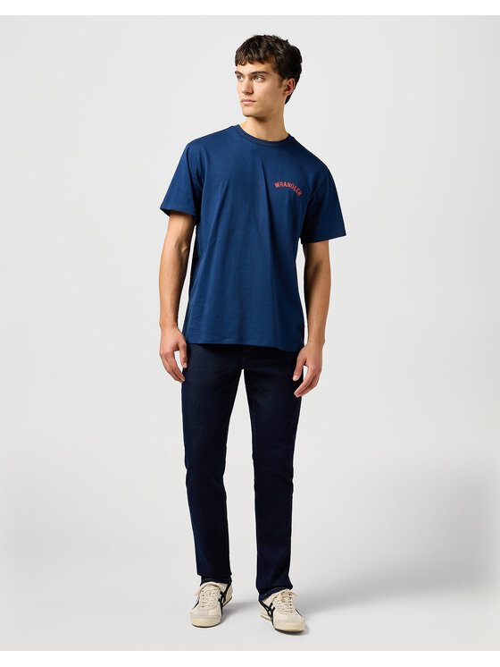 Wrangler Wrangler Jeansy TEXAS SLIM Niebieski Slim Fit