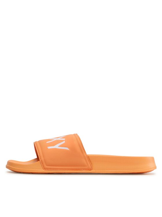 Roxy Roxy Klapki ARJL100679 Pomarańczowy