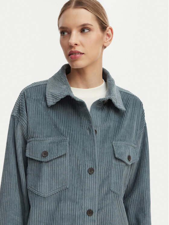 Billabong Billabong Haljina košulja Winter Ocean EBJWD00149 Plava Boxy Fit