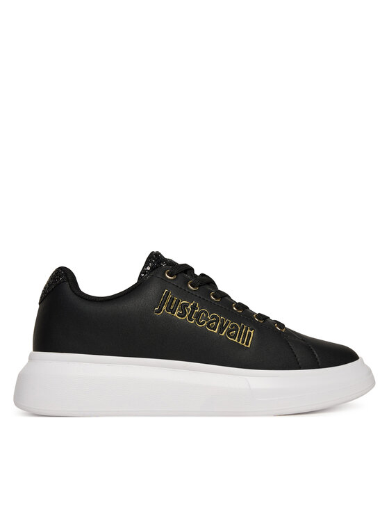 Just Cavalli Just Cavalli Sneakers 79RA3SB3 ZPB46 Schwarz