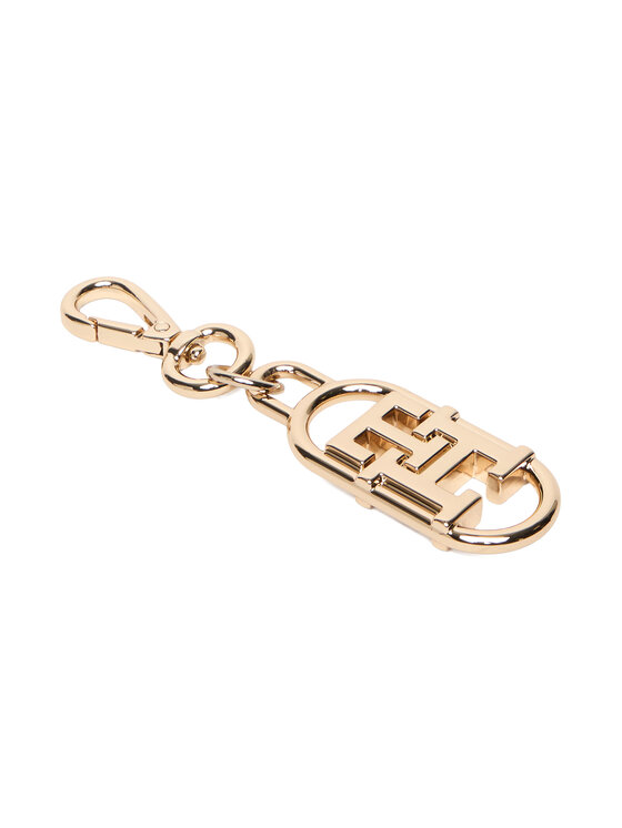 Tommy Hilfiger Tommy Hilfiger Набір гаманець і брелок Med Za W/Flap + Charm AW0AW18041 Чорний