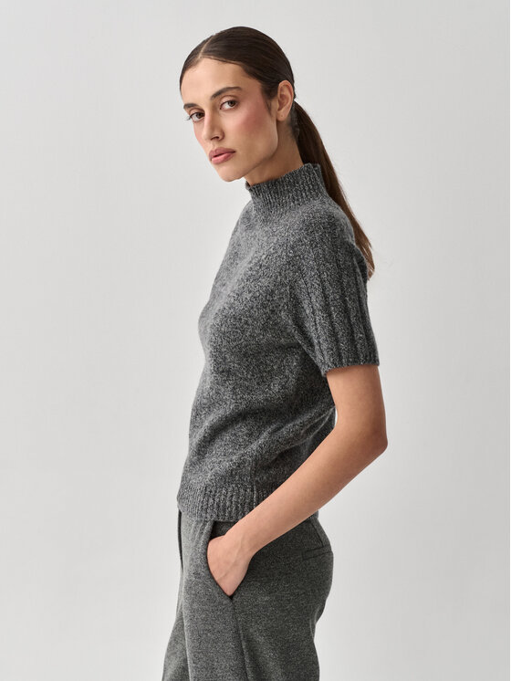 TATUUM TATUUM Svetr LENO Šedá Classic Fit