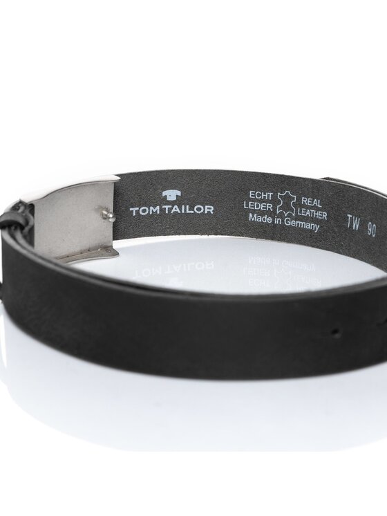 Tom Tailor Tom Tailor Pasek Męski SOPO-TT433 Czarny