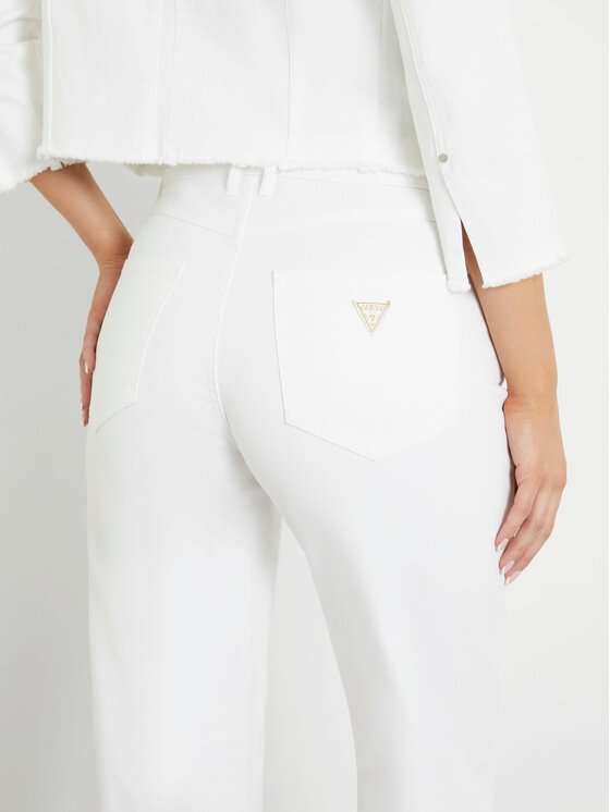 Guess Guess Τζιν 163125 Λευκό Straight Fit
