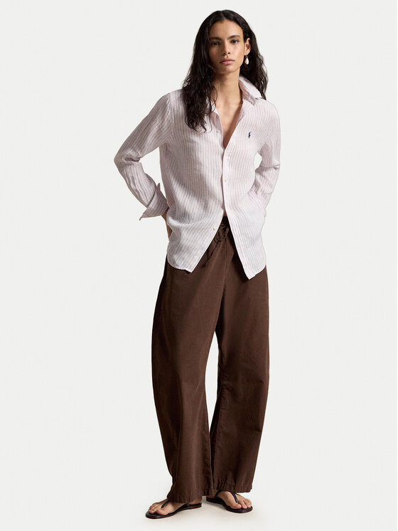 Polo Ralph Lauren Polo Ralph Lauren Krekls 211A96158011 Rozā Classic Fit