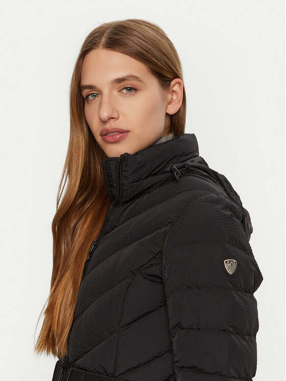 EA7 Emporio Armani EA7 Emporio Armani Winterjacke 6DTB11 TNGCZ 1200 Schwarz Slim Fit