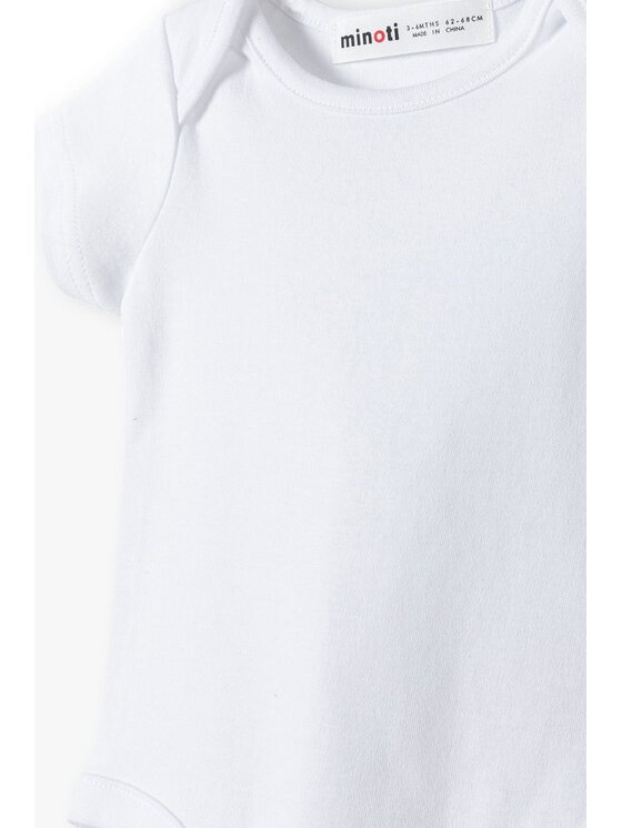 minoti minoti Komplet body dziecięcych 13babybasic 2 Biały Regular Fit