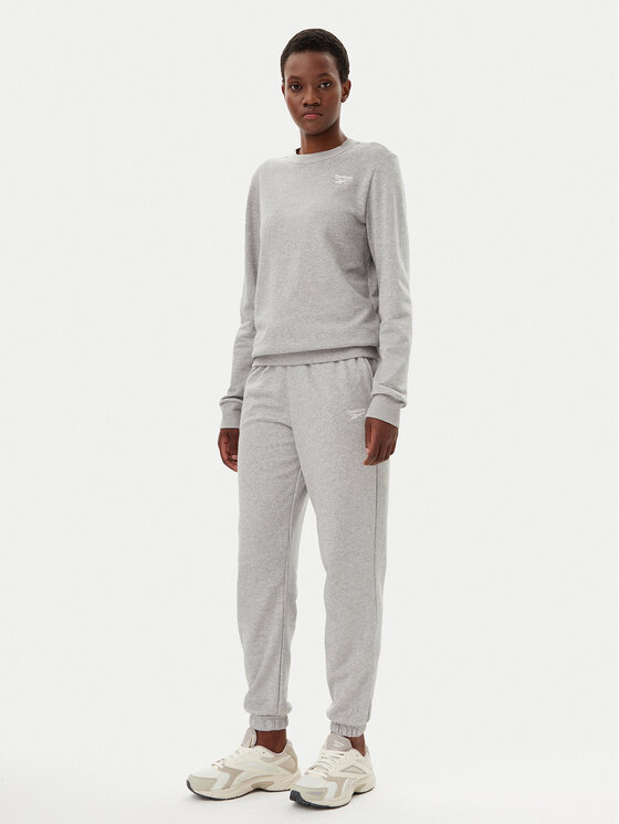 Reebok Reebok Суитшърт 100012556 Сив Regular Fit
