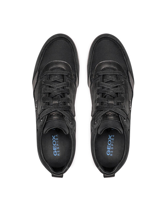 Scarpe Da Ginnastica Geox U Spherica EC3 A Per Bambini E Ragazzi - Ammortizzate, Traspiranti, In Nappa E Scamosciato