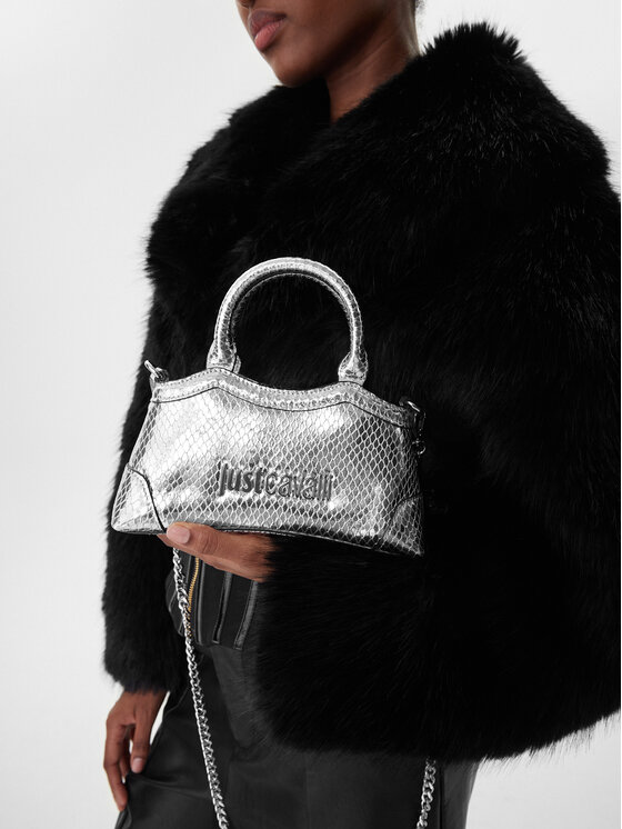 Just Cavalli Just Cavalli Borsetta 79RA4BZ1 ZS816 Argento