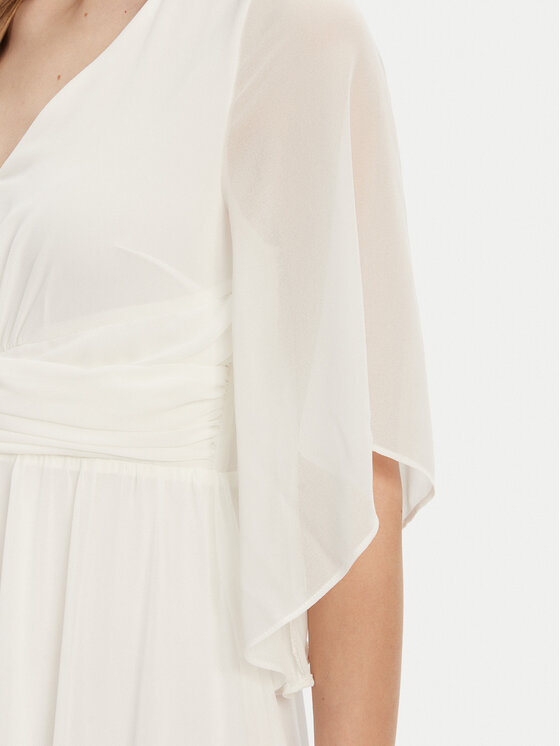 Vila Vila Vestito estivo Nanna 14109343 Bianco Regular Fit