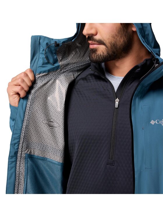 Columbia Columbia Kurtka outdoor 207106 Niebieski Regular Fit