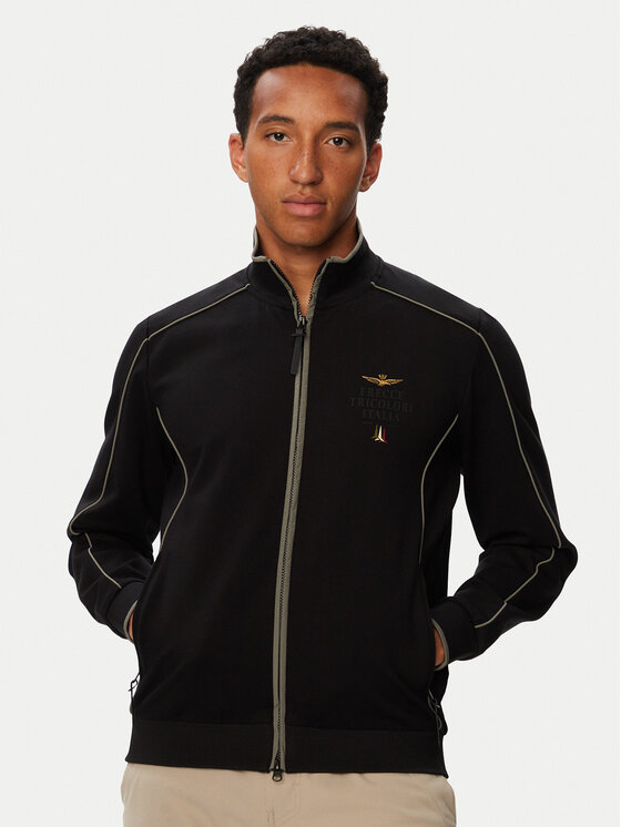 Aeronautica Militare Aeronautica Militare Суитшърт 262FE2138UF00691 Черен Regular Fit