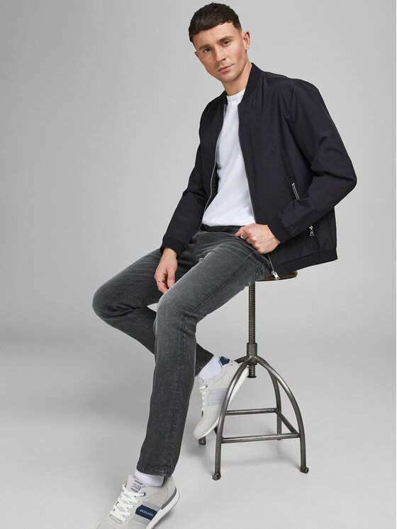 Jack&Jones Jack&Jones Jeans hlače Tim 12181054 Siva Slim Fit