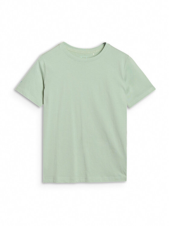 4F 4F T-Shirt A NEW ROAD AHEAD Turkusowy Oversize