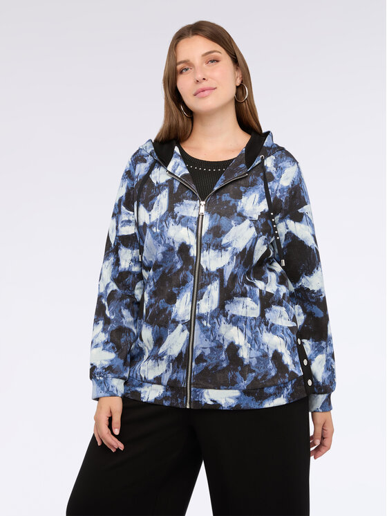Fiorella Rubino Fiorella Rubino Bluza G855L008674N0Z3 Czarny Regular Fit