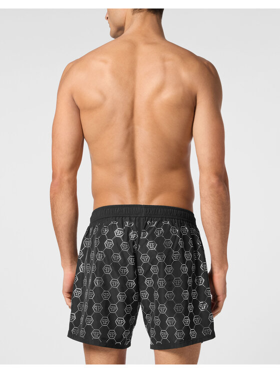 PHILIPP PLEIN PHILIPP PLEIN Pantaloncini 23657 Nero