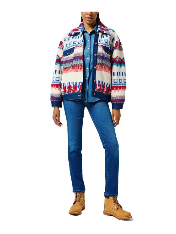 Wrangler Wrangler Jeans 112356388 Blu Straight Leg