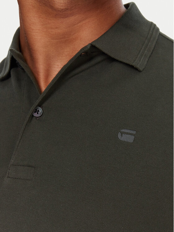 G-Star Raw G-Star Raw Polokošile Dunda D27683-5864 Šedá Slim Fit