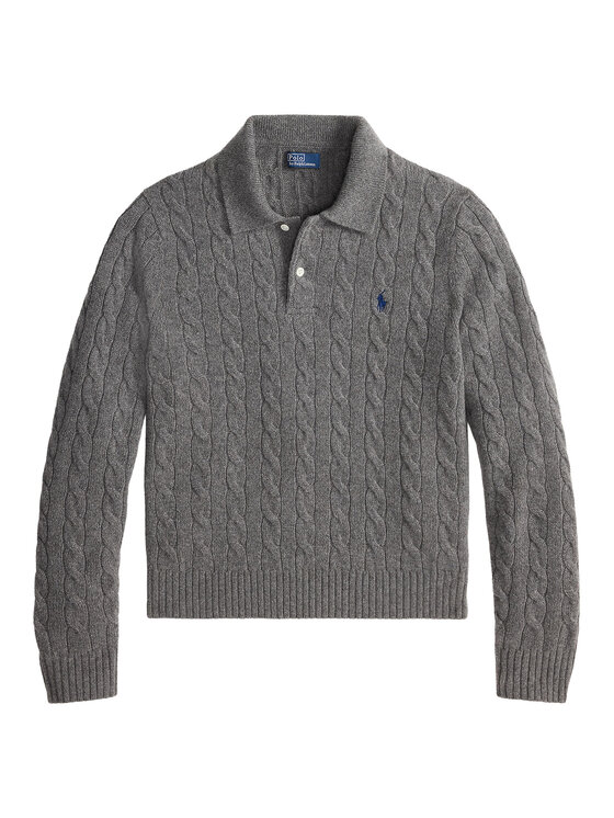 Polo Ralph Lauren Polo Ralph Lauren Πουλόβερ 211972132500 Γκρι Regular Fit