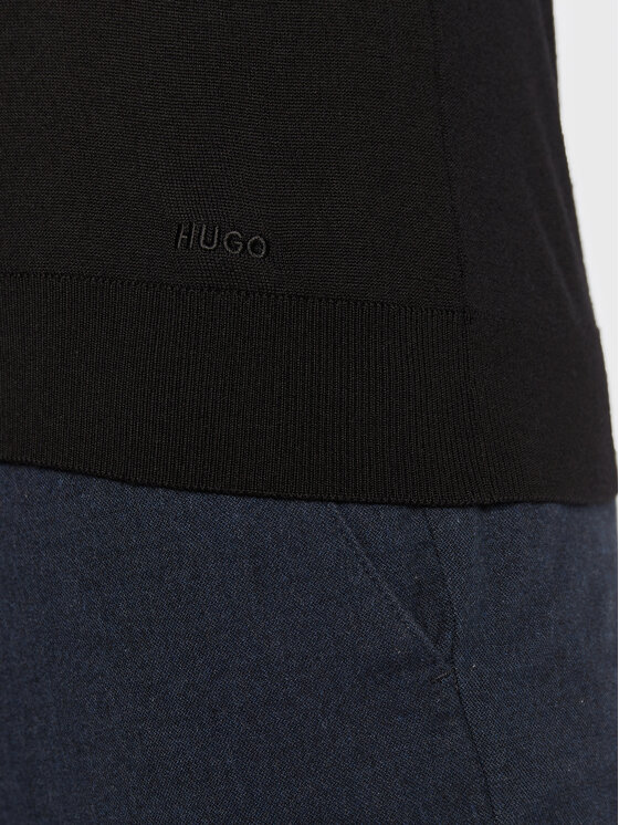 HUGO Hugo Pulover San Cedric-M1 50476832 Negru Slim Fit