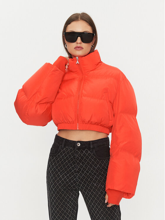 Patrizia Pepe Patrizia Pepe Зимно яке 2O0103/A358-R809 Оранжев Relaxed Fit