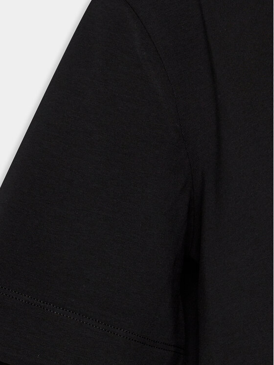 Sisley Sisley T-Shirt 3OQ6L104Q Μαύρο Regular Fit
