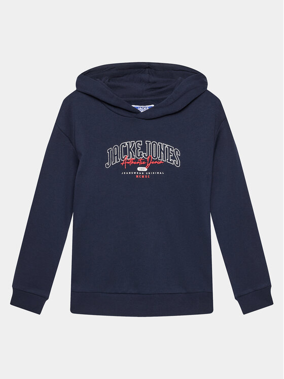 Gyerek Pulóver Jack&Jones Junior, Méret: 140, Sötétkék, 12237191