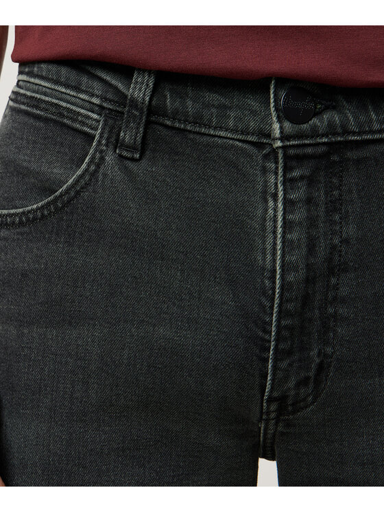 Wrangler Wrangler Jeansy 112373031 Czarny Slim Fit