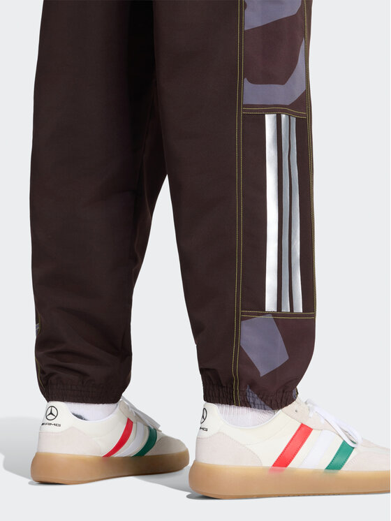 adidas adidas Spodnie dresowe 162963 Brązowy ciemny Loose Fit