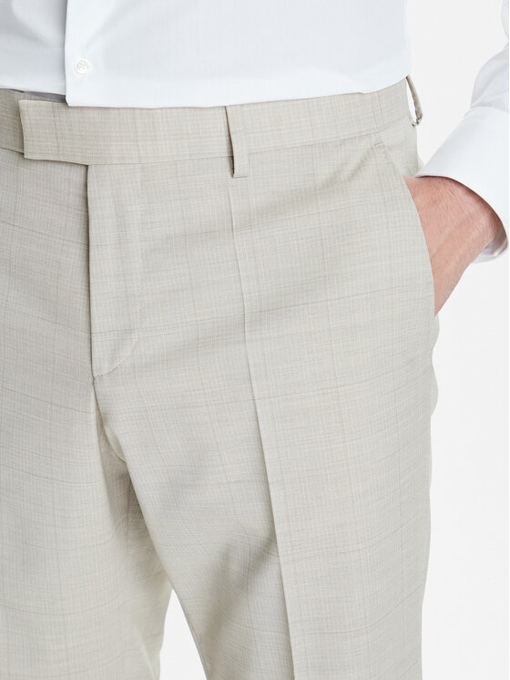 BOSS BOSS Костюм H-Huge 50546099 Бежов Slim Fit