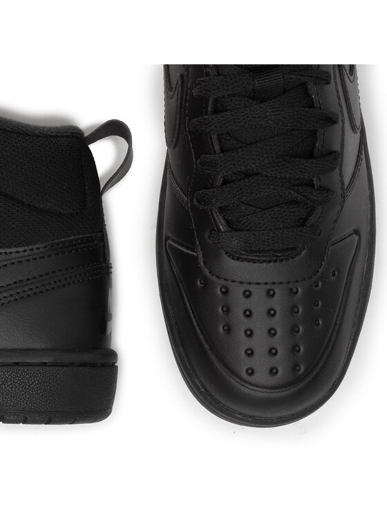 Nike Chaussures Court Borough Mid 2 Boot (Gs) BQ5440 001 Noir • Modivo.fr