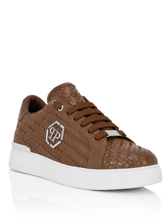 PHILIPP PLEIN PHILIPP PLEIN Sneakersy 31438 Brązowy